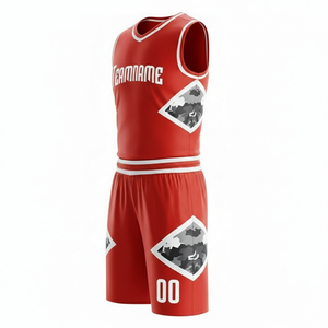 Uniformes de Baloncesto Estampados Ligeros y Transpirables al por Mayor, Nueva Colección 2026 |   Ropa Deportiva de Equipo sin Mangas con Cuello en V 100% Poliéster OEM - Product Image 3