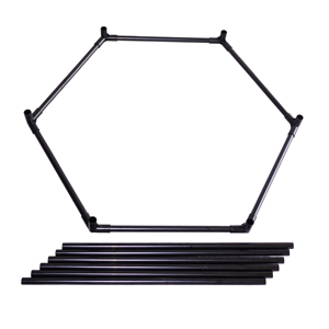 Expositor de Ropa Metálico Portátil Moderno Bros, Resistente, Plegable, de Lujo, para Exhibición en Tiendas, OEM ODM Vietnam - Product Image 2