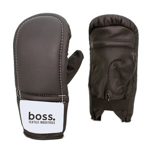Lightweight Leather Practice Gloves <b>Bag</b> <b>Mitts</b> Featuring Shock Cushioning Comfortable Grip Adjustable Wrist Support Eco-Friendly - Product Image 1