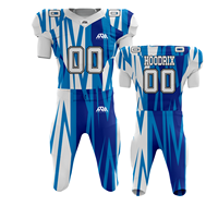 Uniforme de Fútbol Americano Sublimado Personalizado de Alta Calidad con Logotipo, Nombre y Número en Tackle Twill, Ropa de Fútbol Americano
