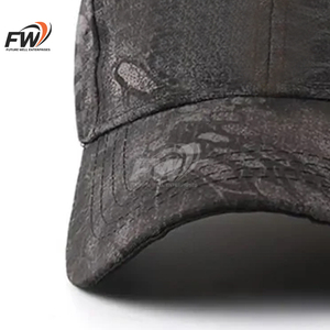 หมวกแก๊ปแฟชั่นแบบสปอร์ต 6 แผง ปักโลโก้ 3 มิติ ลายพราง ยูนิเซ็กซ์ ผ้าฝ้ายเนื้อนุ่ม ดีไซน์สีเทา ปรับขนาดได้ด้วยโลหะ - Product Image 6