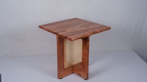 Traditional Wooden Coffee <b>Table</b> Crafted from Solid Hardwood Elegant Furniture for Luxury Living Room Decoration - Product Image 1