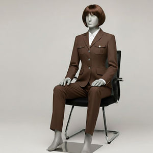 Blazer para Mujer, el Más Popular, Color Sólido, Manga Larga, un Solo Botón, Blazers de Oficina, Traje para Mujer, Chaquetas de Negocios para Mujer - Product Image 5