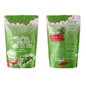 Yogurt liofilizado Certificación HACCP Yogurt liofilizado Aya-ua Sabor a espinaca Yogurt liofilizado Producto de VN-Paquete de 16g - Product Image 1