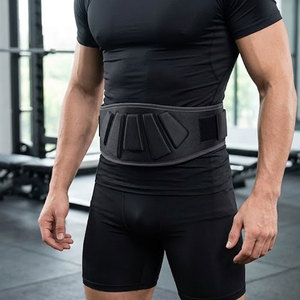 Ceinture de musculation professionnelle en néoprène rembourrée, robuste et réglable, pour l'haltérophilie - Product Image 4