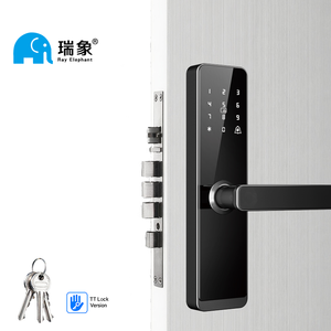 Ttlock khóa thông minh cho cửa nhôm vân tay & kỹ thuật số bàn phím mã truy cập ứng dụng Kiểm Soát Cảm ứng điện tử khóa cửa màn hình - Product Image 1