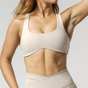 Hot Sale Women's Fitness Sports <b>Bra</b> High Quality 4 Way <b>Stretch</b> Breathable Eco-Friendly Medium Elasticity XS Customizable Front - Product Image 1