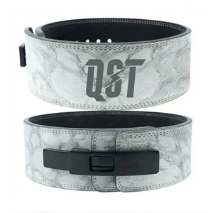<b>Plus</b> <b>Size</b> Strong Adjustable Leather Lever Buckle Weightlifting <b>Belt</b> for Gym Training Heavy Duty Professional Protection - Product Image 1