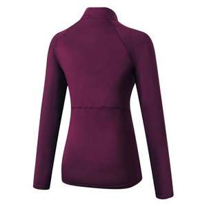 Custom Lightweight Women Compression Fitness <b>Top</b> Breathable Long Sleeve Base Layer Shirt for Workout Running Training Wear - Product Image 2