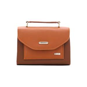 กระเป๋าแขน P55127สีน้ำตาลลำลองกระเป๋าสะพายไหล่สบาย - Product Image 1