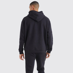 Ensemble de survêtement deux pièces pour homme, coupe standard, look et confort athlétiques, idéal pour la gym et le streetwear, prix abordable - Product Image 4