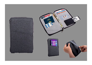 Pochette Organisateur Multi-Compartiments Liviya avec Couverture en PP (Polyester) Modèle 192 pour Cadeaux de Salon Professionnel - Product Image 3