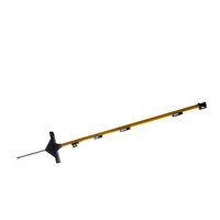 Poste de Fibra de Vidrio para Cercas de 840 mm, Ligero y Aislante, Fácil de Instalar para Granjas, Patios, Barandas Temporales
