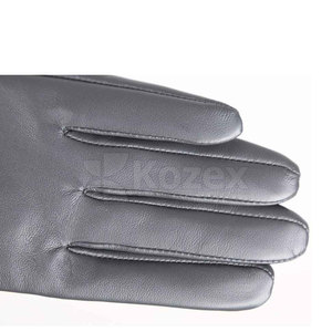 Classic Style Winter Leather <b>Gloves</b> Durable Eco-Friendly Lightweight <b>Touchscreen</b> Design Flexible Fit for Fashion Casual Wear - Product Image 3