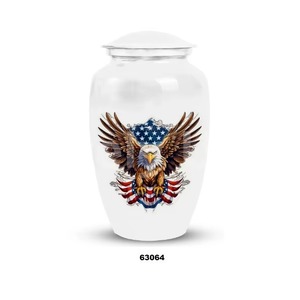 Urna Funeraria Elegante Eternal Harmony, Urna Conmemorativa Grande Hecha a Mano para Cenizas Humanas, Bolsa de Terciopelo, Fabricante OEM ODM - Product Image 6