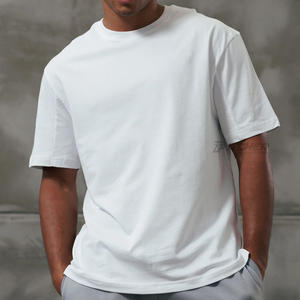 Camisetas Personalizadas de Gran Tamaño para Hombre, 100% Algodón Tejido, Estilo Urbano, con Impresión de Logotipo Personalizado, Antiarrugas y Ecológicas - Product Image 2