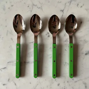 ชุดช้อนสแตนเลสคุณภาพสูง 18/10 ด้ามจับสแตนเลส MOQ 50 ชิ้น สไตล์อเมริกัน ยี่ห้อ Star Crafts India สำหรับงานแต่งงาน - Product Image 6