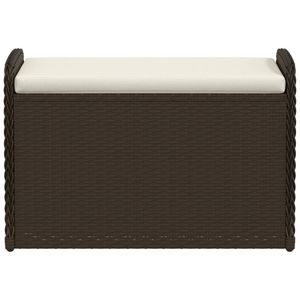 31.5 marrone "x 20.1" x 20.5 "panca portaoggetti in Rattan con cuscino - Product Image 4