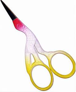 Tijeras de Precisión para Bordado y Manualidades, de Acero Inoxidable Premium, Afiladas, Miniatura, Decorativas - Product Image 1