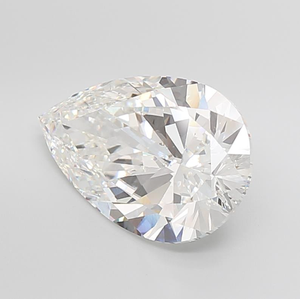 Diamant CVD fait main de 10,01 carats, taille poire, couleur F, clarté VS1, cultivé en laboratoire, pour la fabrication de bijoux, idéal pour les fiançailles, les vœux, les cadeaux, les bagues et les boucles d'oreilles. - Product Image 3