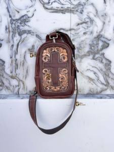 Bolso de Hombro de Cuero Hecho a Mano al por Mayor, Elegante y de Moda, Bolso de Viaje con Pelo de Piel, Fácil de Llevar, Multiusos - Product Image 5