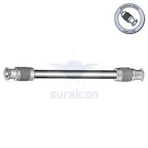 Adaptador de Transferencia Luer Lock de 4.5 cm / 1-3/4 Pulgadas de Largo y 4 mm de Diámetro, Acero Inoxidable, Instrumentos Médicos Quirúrgicos para Cirugía Plástica - Product Image 1