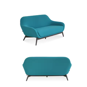 Sofá Navya, sofá de dos plazas, salas de estar modernas y elegantes, muebles de interior duraderos y cómodos para una relajación perfecta - Product Image 2