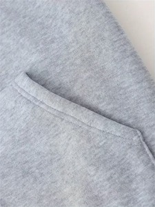 เสื้อฮู้ดซิปผู้หญิงผ้าฝ้ายพรีเมียม ขายส่ง เสื้อสเวตเชิ้ตแบบลำลอง - Product Image 6