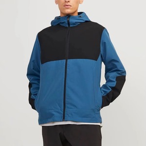 Chaqueta de Alta Calidad con Diseño de Logotipo Personalizado para Hombre, Impermeable, con Capucha, para Trabajo, Deportes, Senderismo y Uso Casual, de Poliéster - Product Image 5