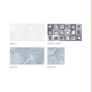 Baldosa de porcelana para baño y cocina, azulejo de pared de cerámica decorativa con acabado mate y brillante anti-arañazos 300X600 - Product Image 1