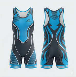 Factory Made Design Men's Wrestling <b>Singlets</b> Stretch Quick Dry Spandex/Polyester <b>Weightlifting</b> <b>Singlets</b> High Quality - Product Image 5
