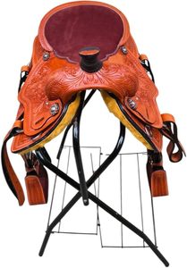 Professional Premium Quality Trail Horse Riding Saddle in Leather & Wood Structure Customizable Equestrian Equine Products - Product Image 5