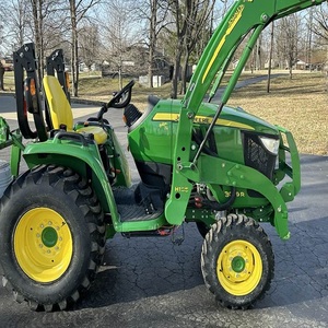 John Deeree 3039R Powerful Mini Wheel Tractor 4x4 With Front Loader Motor Bearing Engine Pump Gear <b>Drive</b> For Daily Farm Tasks - Product Image 3