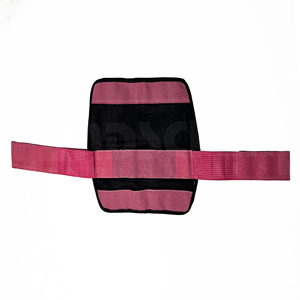 Ceinture de poussée de hanche en tissu polyester robuste et durable, portable, pour l'entraînement des fessiers, les ponts de hanche, les squats, les écartements, les haltères et les kettlebells à domicile - Product Image 3