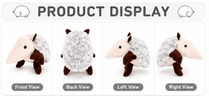 Armadillo Dog <b>Plush</b> Toy Soft Stuffed Animal Modern Cotton <b>Large</b> Chew Toy Squeaky Puppy Custom OEM Wholesale - Product Image 4