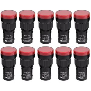 Lámpara indicadora LED roja ahorro de energía 120V para armarios eléctricos - Product Image 1