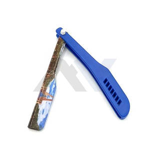 Navaja de Afeitar Profesional de Una Sola Hoja para Barbería, Venta al por Mayor, Color Personalizado, Empaque Sostenible, Navajas para Afeitar la Garganta - Product Image 5