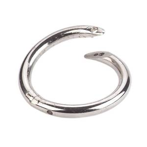 Anneau de nez réglable réutilisable en acier inoxydable pour bétail, modèle BNR 04, 5 mm, poli, pour le contrôle du bétail - Product Image 5