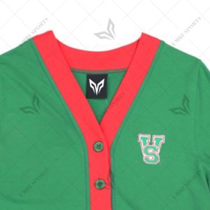 เสื้อคาร์ดิแกนมหาวิทยาลัย MVSU แบบสั่งทำพิเศษ พร้อมปักโลโก้เชนิลล์ ผ้าฝ้ายฟลีซ GBCU เสื้อคาร์ดิแกนกรีก ติดกระดุม - Product Image 2