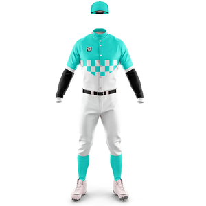 Maillot de baseball personnalisé sublimé en polyester et élasthanne, uniforme d'équipe de baseball avec impression de noms, maillots de softball - Product Image 2