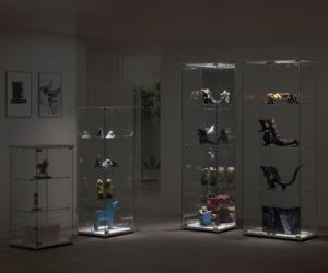 Éclairage multifonctionnel moderne et élégant de vitrine en verre trempé pour des entrées de barre d'hôtels de meubles de maison salons - Product Image 3