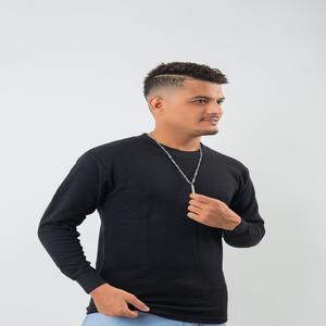 Chemise thermique d'hiver pour homme, respirante, décontractée, sans col, 280 GSM, en coton extensible, sous-vêtement chaud à manches longues - Product Image 2