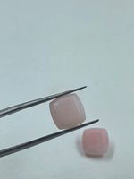 Opale de couleur rose naturelle, forme coussin, pierre précieuse opale, 6,99 carats, 10,20 mm