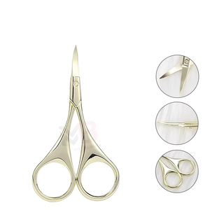 Vente en gros de ciseaux à cuticules en acier inoxydable de qualité supérieure, durables, à lame droite, pour manucure, emballage personnalisé - Product Image 2
