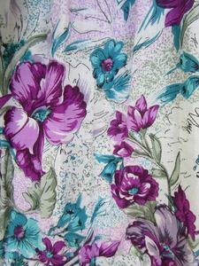 Minivestido maxi de algodón con estampado floral del Valle de colores recién llegado, minivestido maxi de verano con escote Henley y corbata de algodón para mujer - Product Image 5