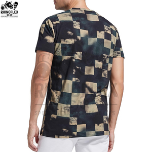 T-shirt de compression de haute qualité à manches courtes pour hommes, en stock, personnalisable, t-shirt de compression performant - Product Image 2