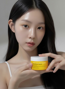 BUDDATE New Organic Vitamin C Nourishing <b>Face</b> Brightening Anti-Aging Whitening Deep Cleansing Black Head Remover Cream 50mL - Product Image 2