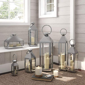 Royal Steel Design Candle <b>Lanterns</b> With Highly Finishing Decor Indoor Design T-<b>light</b> <b>Lanterns</b> Best for Home Decor - Product Image 2