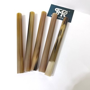 High Quality <b>Cow</b> Buffalo Horn Rolls Handmade Polished Rods for Knife Handles Jewelry Inlay Carving Craft DIY Supplies - Product Image 2