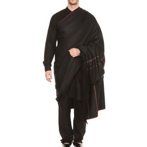 Dernier modèle de châle d'hiver décontracté de couleur unie pour hommes à vendre/2023 nouveau Design châles d'hiver respirants châles bruns teints à doublure chaude châles - Product Image 1